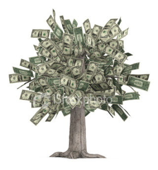 geld groei aan bome
