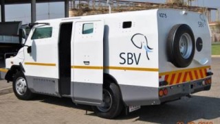 Een van SBV se voertuie