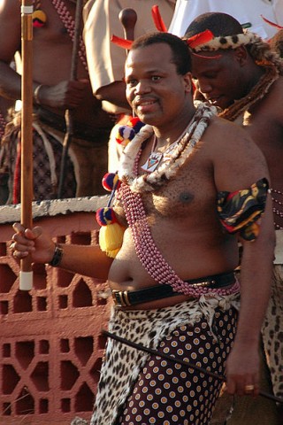 Koning Mswati III