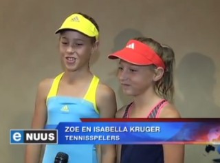 Zoe en Isabella Kruger