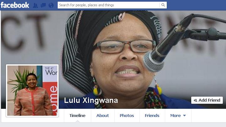 Die vals profiel van minister Lulu Xingwana
