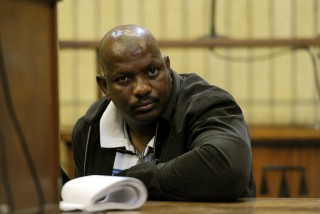 Joseph Motsamai Semitjie Dinsdag in die hof. Foto: Werner Beukes / SAPA