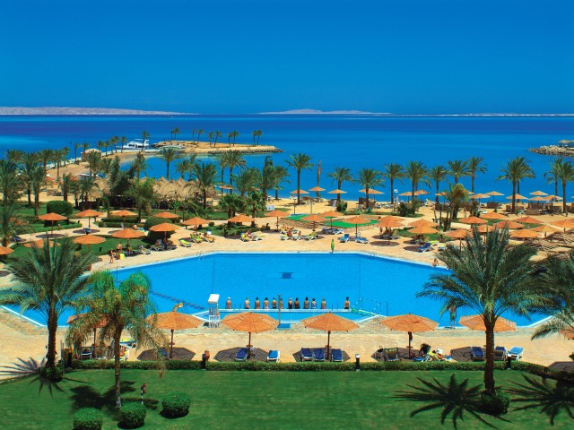 Die Intercontinental-hotel in Hurghada