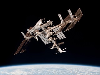 Die Internasionale ruimtestasie (Foto: NASA)