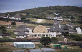 Pres. Jacob Zuma se woning in Nkandla, KwaZulu-Natal