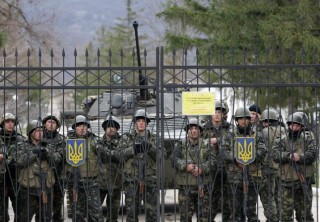 Soldate in Oekraïne Foto: Darko Vojinovic, NY Daily News