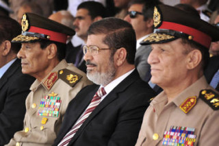 Foto: Afgesette pres. Morsi