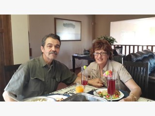 Tony en Wilma da Silva. Foto: Verskaf aan Middelburg Observer