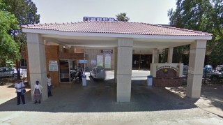 Die ingang van die Potchefstroom-hospitaal. Foto: Google Maps 