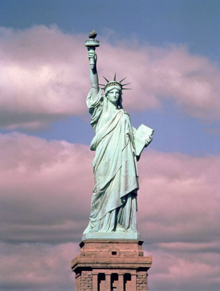 Die Statue of Liberty in Amerika Foto: Fine Art America