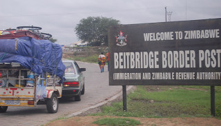 Beitbrug-grenspos Foto: newzimbabwe.com