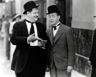Laurel and Hardy, die twee Britse komediante