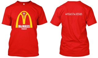 Een van die T-hemde wat jy kan kry as jy die McMass-projek ondersteun Foto: indiegogo.com