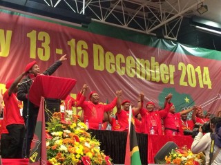 Julius Malema en ander EFF-lede. Foto: EFF/Facebook