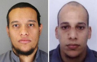 Chérif en Said Kouachi, die verdagtes in die terreuraanval op die Franse koerant, Charlie Hebdo 