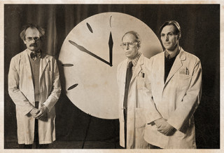 Wetenskaplikes by die "Doomsday Clock" Foto: thebulletin.org