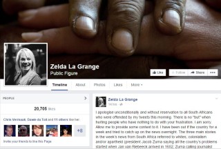 'n Skermskoot van La Grange se Facebook-blad. 