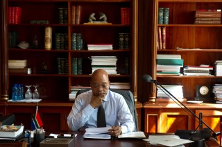 President Jacob Zuma op 11 Februarie 2015 Foto: Ntswe Mokoena, departement van kommunikasie