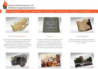 Skermskoot van die internetmuseum (afrikanergeskiedenis.co.za)