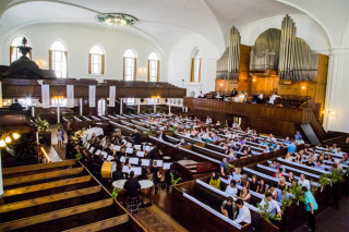Binne die Groote Kerk in Kaapstad Foto: Annene van Eeden