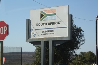 Die Lebombo-grenspos tussen Suid-Afrika en Mosambiek Foto: Departement van openbare werke (safiri.co.za)