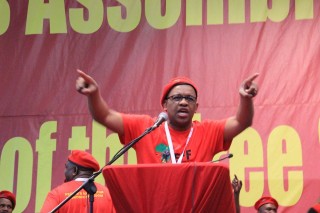 Dali Mpofu, voorsitter van die EFF Foto: EFF, Facebook
