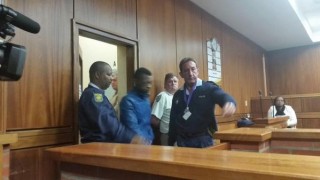 Sizwezakhe Vumazonke in die hof. Foto: Twitter