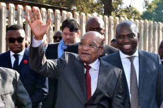 Pres. Zuma tydens sy bersoek aan TUT. Foto: Flickr/GovernmentZA