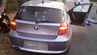 Die vermoedelik gesteelde BMW waarmeed die verdagtes gery het Foto: Facebook