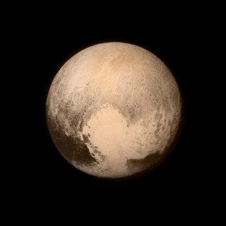 Pluto van naderby beskou Foto: NASA
