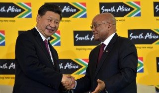 President Xi Jinping en pres. Jacob Zuma tydens Xi se staatsbesoek aan Suid-Afrika (Desember 2015) Foto: Kopano Tlape, departement van kommunikasie