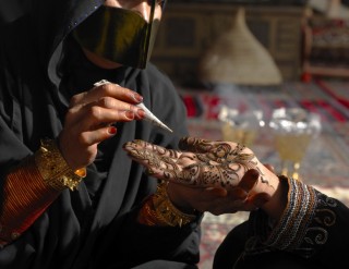 Henna-tatoes in Abu Dhabi