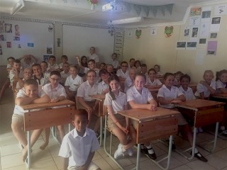 Laerskool Die Krans-leerders. Foto: Verskaf