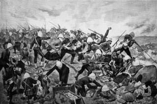 Die Slag van Majuba. Foto: www.wikipedia.org/Richard Caton Woodville, Jr.