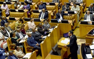 LPs Woensdag tydens die debat oor pres. Jacob Zuma se staatsrede. Foto: Elmond Jiyane, GCIS
