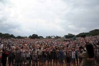 Ongeveer 800 mense het die Manna vir die Boere-konsert bygewoon. Foto: Verskaf