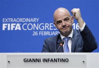 Gianni Infantino, Fifa se president. Foto: AP Foto/Michael Probst