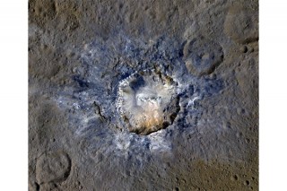 Die “stopteken” op Ceres Foto: Nasa