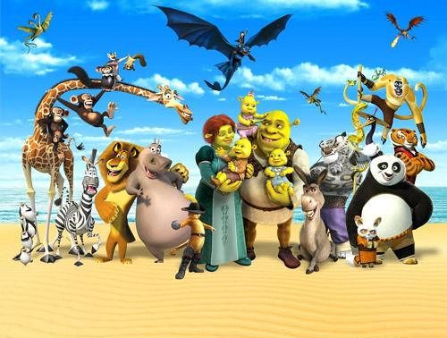 Bekende karakters van DreamWorks Animation