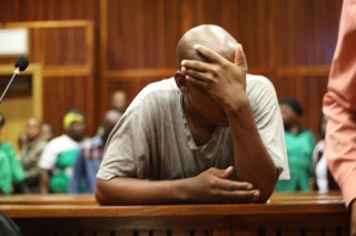 Lesiba Kekana in die hof. Foto: ANA