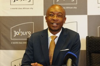 Johannesburgse burgemeester Parks Tau (Foto: joburg.org.za)