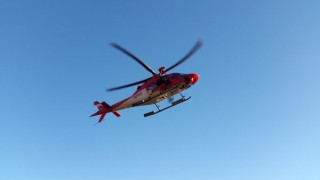Skymed-helikopter. Foto: @SafetyMountain/Twitter
