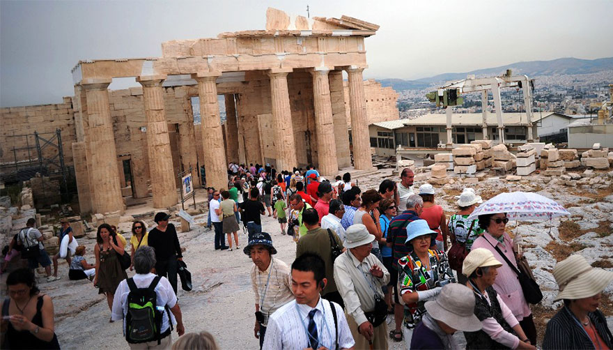 Die Acropolis van Athene. Foto: Traveltriangle.com