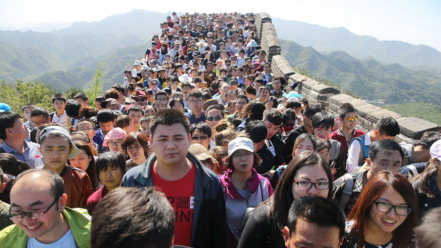 Die Groot Muur van China. Foto: Traveltriangle.com
