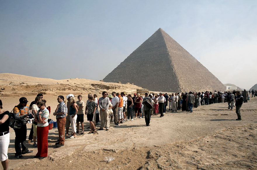 Piramides in Egipte. Foto: Traveltriangle.com
