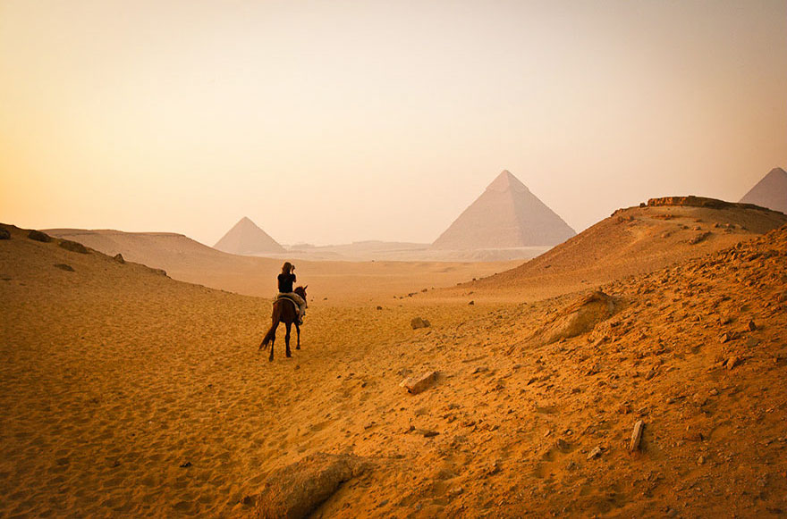 Piramides in Egipte. Foto: Traveltriangle.com