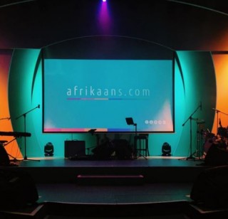 Die bekendstelling van Afrikaans.com op 26 Mei 2016 by The Venue in Hyde Park