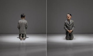 Die Hitler-beeldjie wat op 8 Mei 2016 deur Christie's verkoop is vir $17,2 miljoen Foto: Christie's/Marian Goodman Gallery/kopiereg Maurizio Cattelan via AP)