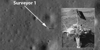 Surveyor 1 op 2 Junie 1966 (Foto: Space.com)
