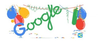 Google vier sy 18de verjaarsdag met 'n spesiale Google Doodle 
